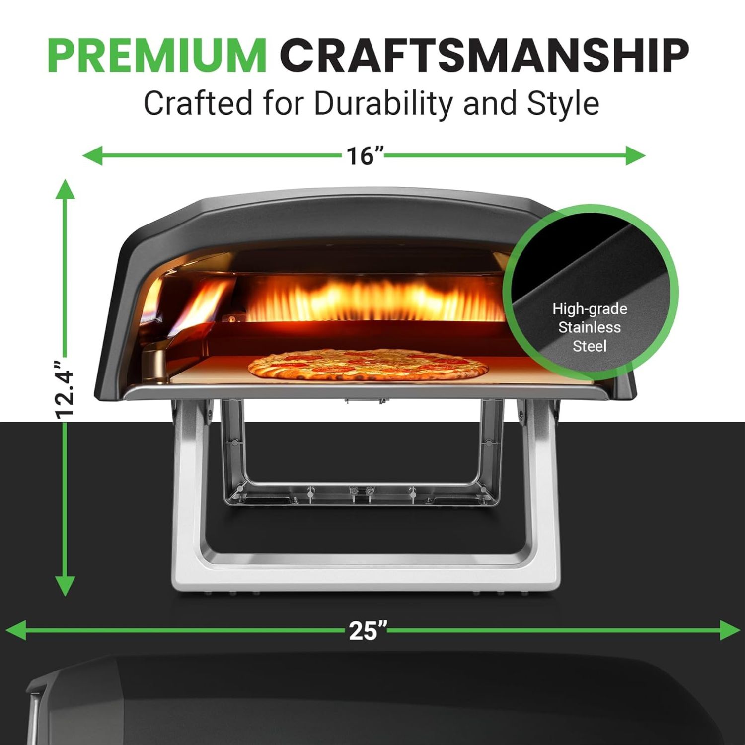 Gas pizza oven Canada — portable outdoor pizza oven